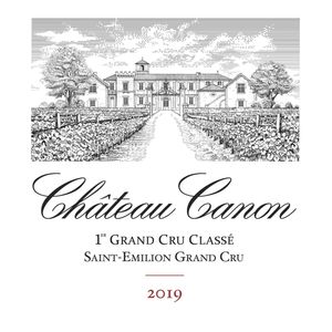 2019 Chateau Canon Premier Grand Cru Classe B, Saint-Emilion Grand Cru 12x75cl