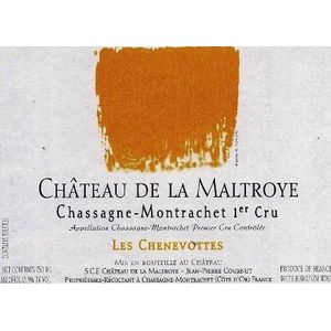 2020 Chateau de la Maltroye, Chassagne-Montrachet Premier Cru, Les Chenevottes 6x75cl