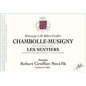 2021 Robert Groffier, Chambolle-Musigny Premier Cru, Les Sentiers 6x75cl