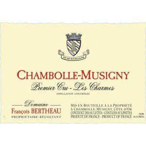 2020 Domaine Francois Bertheau, Chambolle-Musigny Premier Cru, Les Charmes 12x75cl