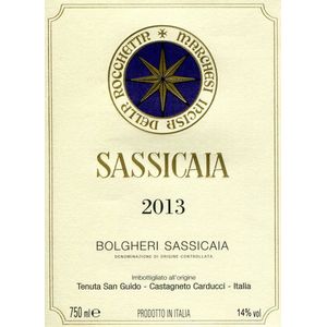 2013 Sassicaia, Tenuta San Guido, Bolgheri 6x75cl
