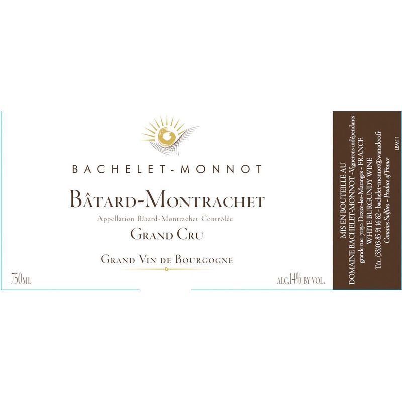 2018 Bachelet-Monnot, Batard-Montrachet Grand Cru 3x75cl