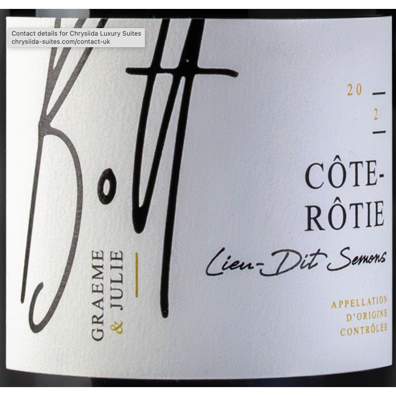 2022 Graeme & Julie Bott, Cote Rotie 6x75cl