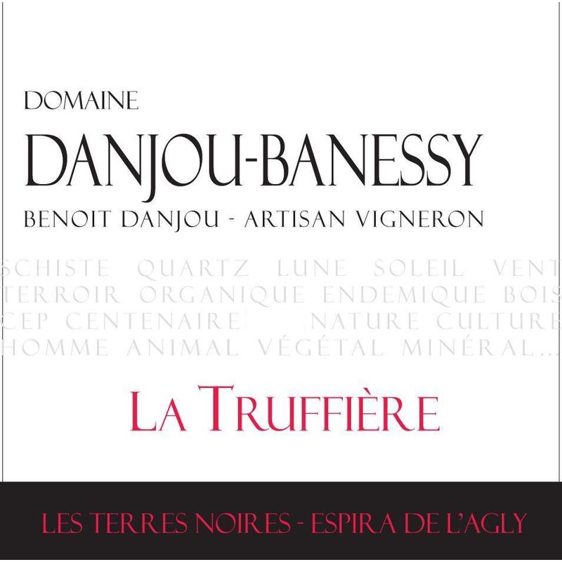 2023 Domaine Danjou-Banessy, La Truffiere Rouge, Cotes Catalanes 12x75cl
