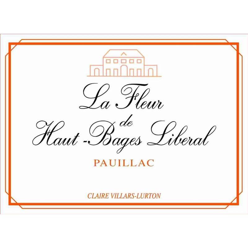 2016 La Fleur de Haut-Bages Liberal, Pauillac 6x75cl