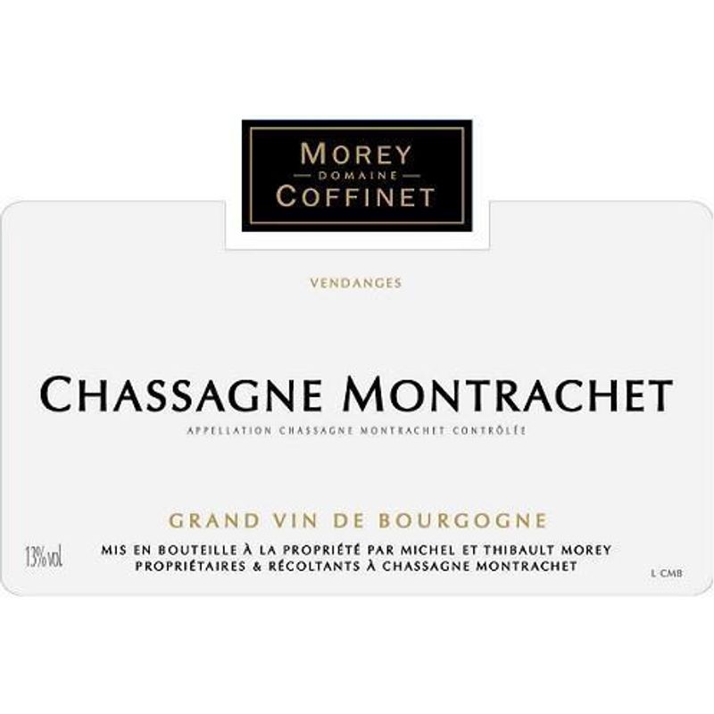 2023 Morey Coffinet, Chassagne-Montrachet 6x75cl