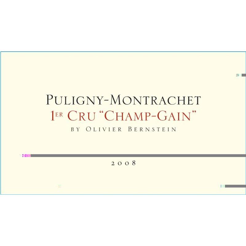 2010 Olivier Bernstein, Puligny-Montrachet Premier Cru, Champ Gain 6x75cl