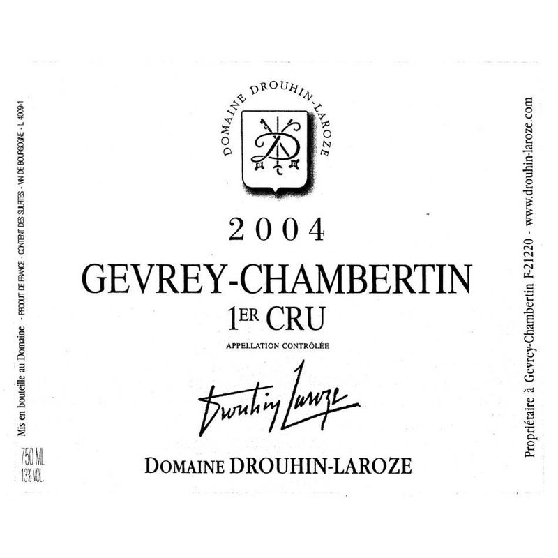 2021 Domaine Drouhin Laroze, Gevrey-Chambertin Premier Cru 6x75cl