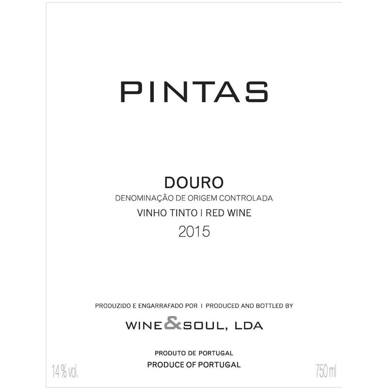 2016 Wine & Soul, Pintas, Douro 6x75cl