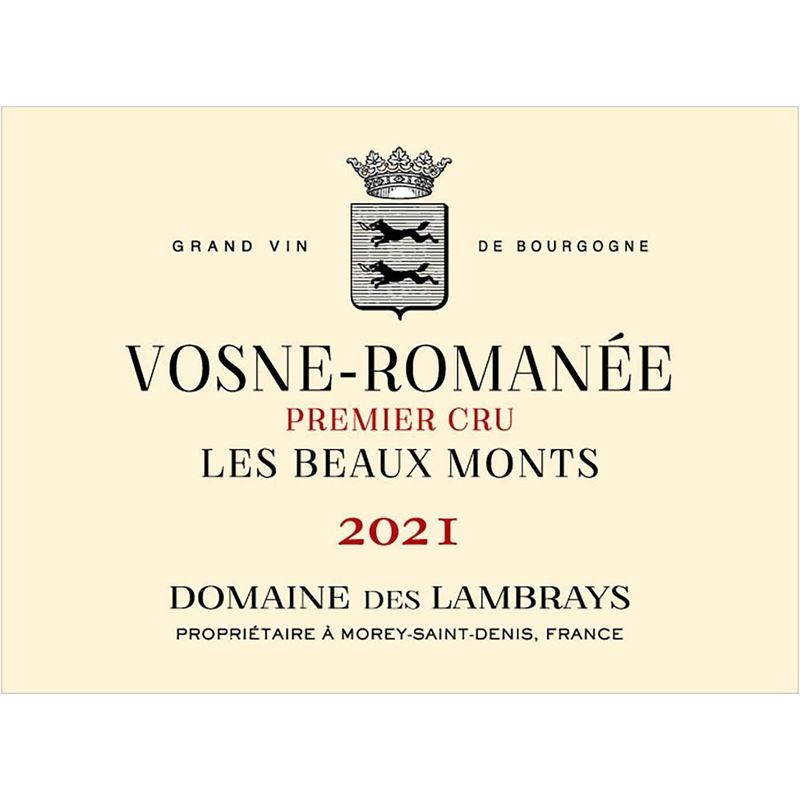 2021 Domaine des Lambrays, Vosne-Romanee Premier Cru, Les Beaux Monts 3x75cl