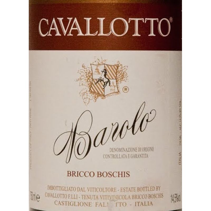 2013 Cavallotto, Barolo, Bricco Boschis 6x75cl