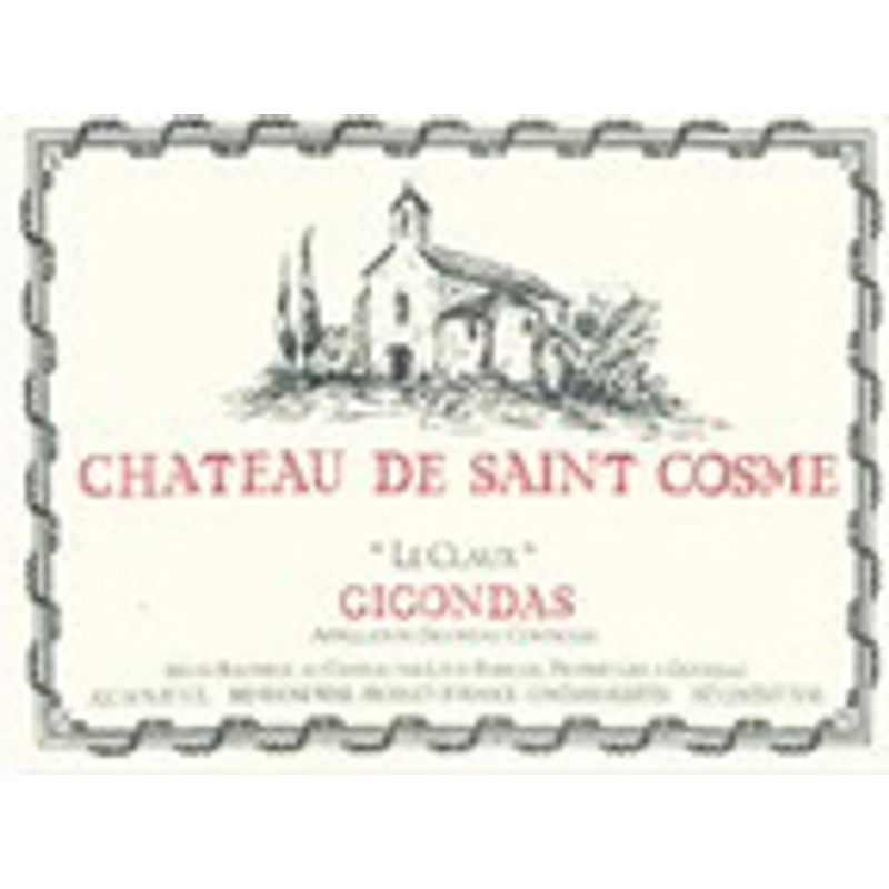 2015 Chateau de Saint Cosme, Gigondas, Le Claux 6x75cl