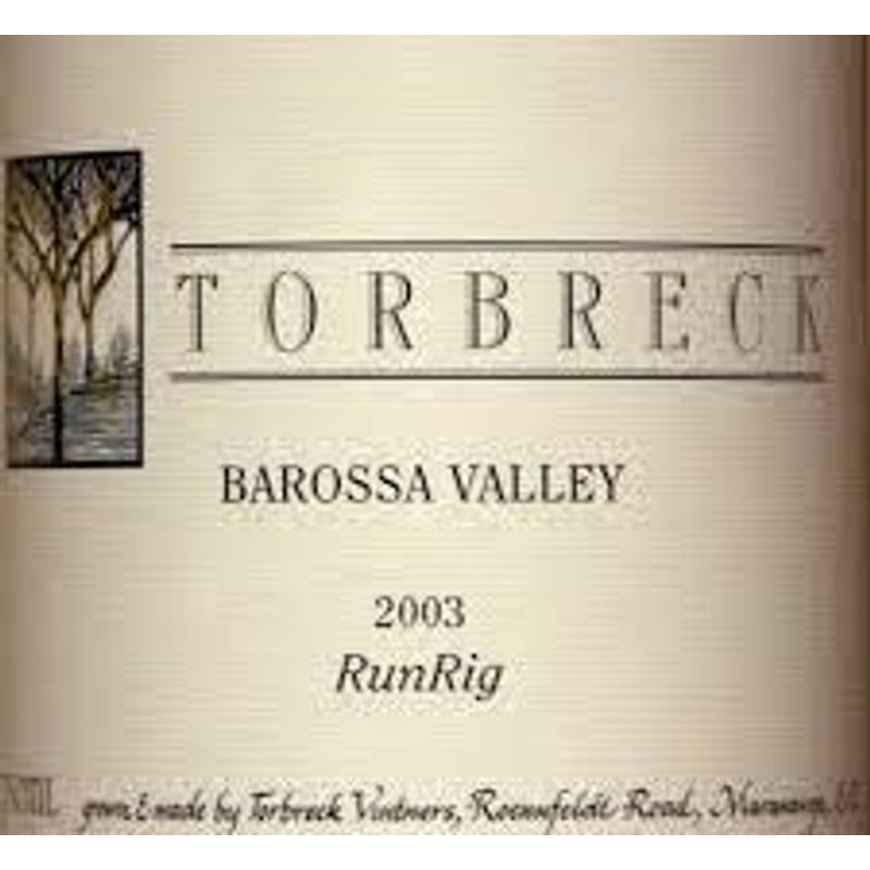 2003 Torbreck, RunRig, Barossa Valley 1x150cl