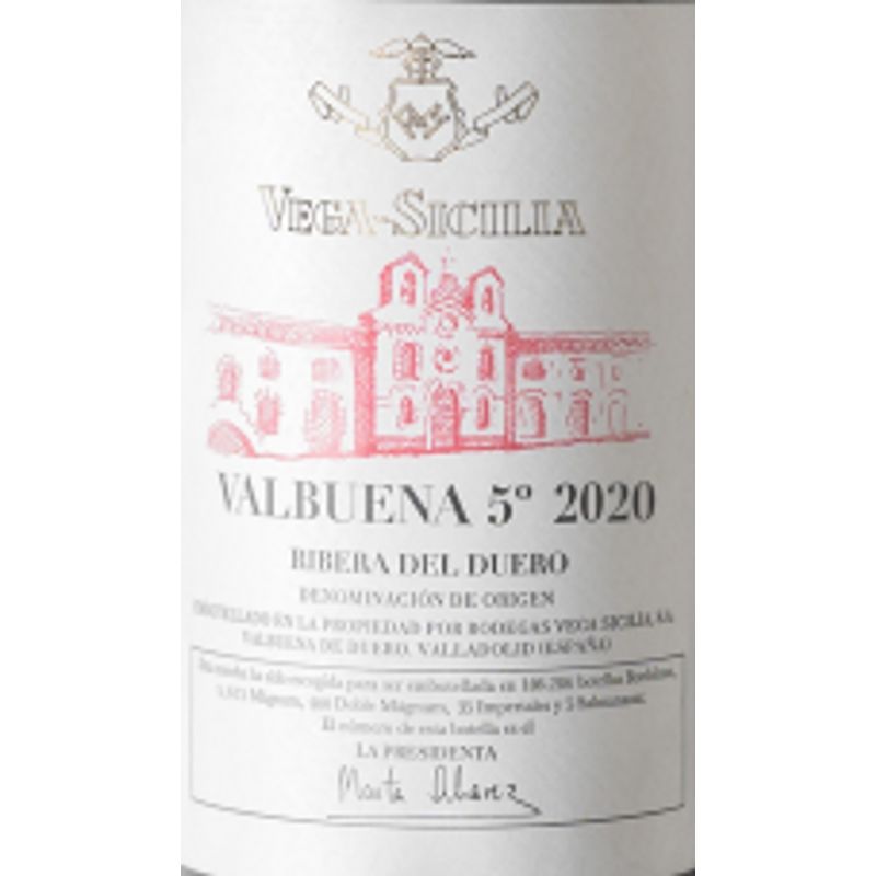 2020 Vega Sicilia, Valbuena 5.°, Ribera del Duero 3x75cl