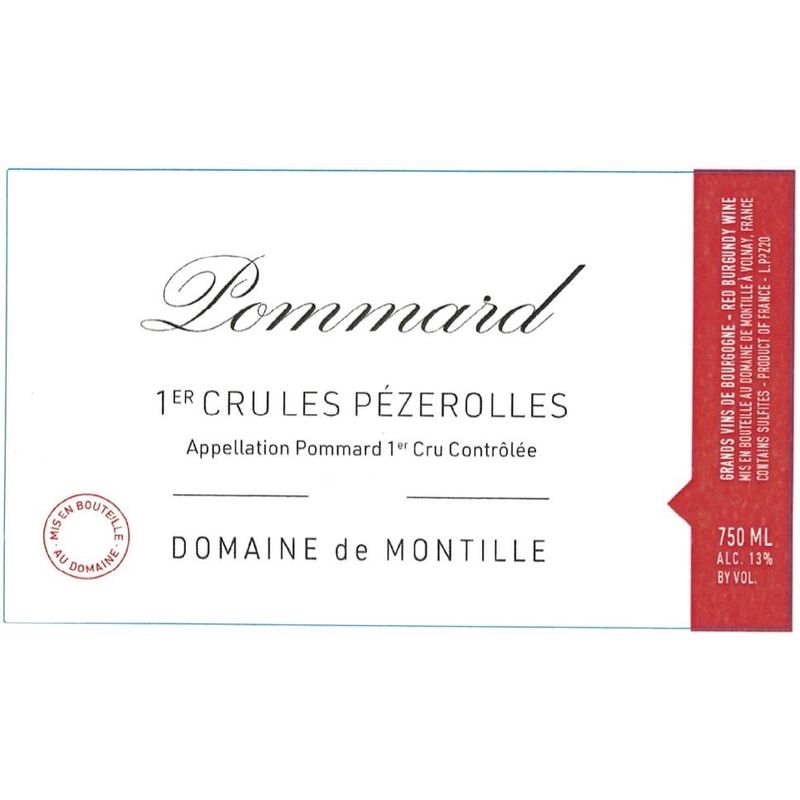 2022 Domaine de Montille, Pommard Premier Cru, Les Pezerolles 3x150cl