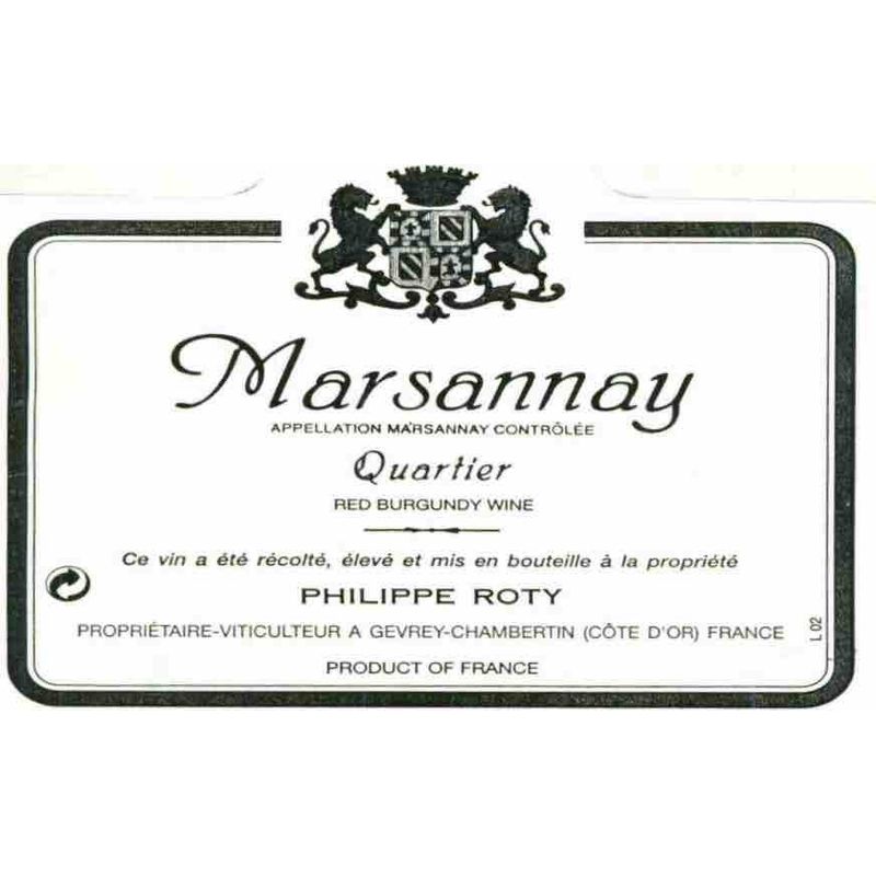 2012 Philippe Roty, Marsannay, Au Quartier 12x75cl