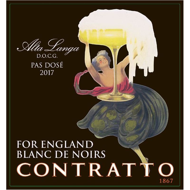 2020 Contratto, Alta Langa, For England Blanc de Noir 6x75cl