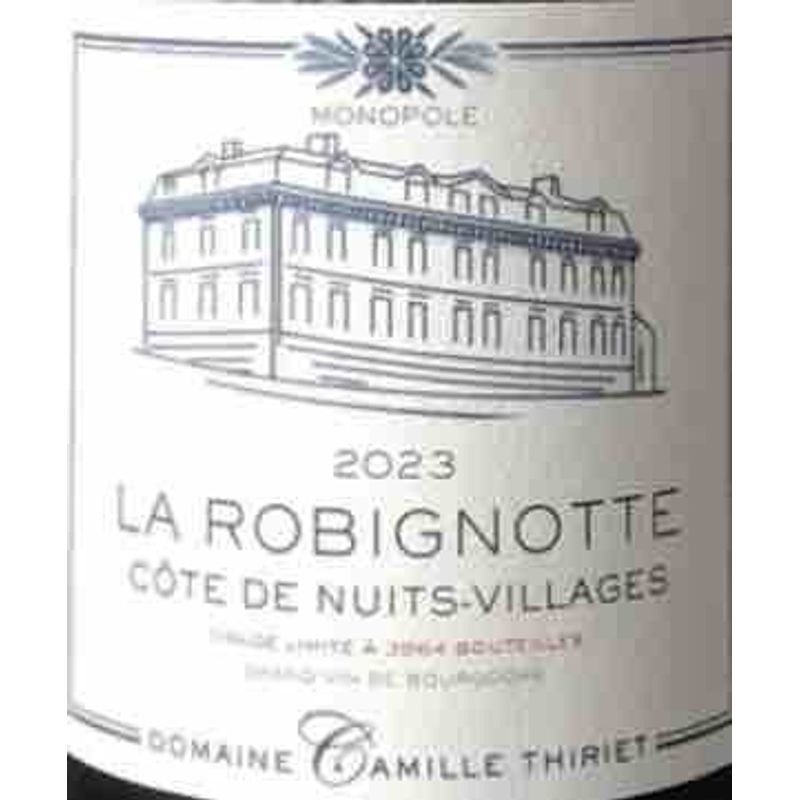 2023 C. Thiriet, Cote de Nuits-Villages, La Robignotte 6x75cl