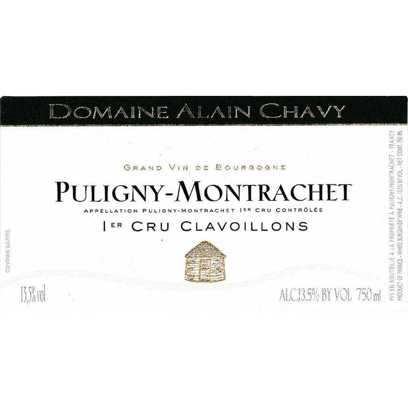 2022 Domaine Alain Chavy, Puligny-Montrachet, Clavoillon 12x75cl