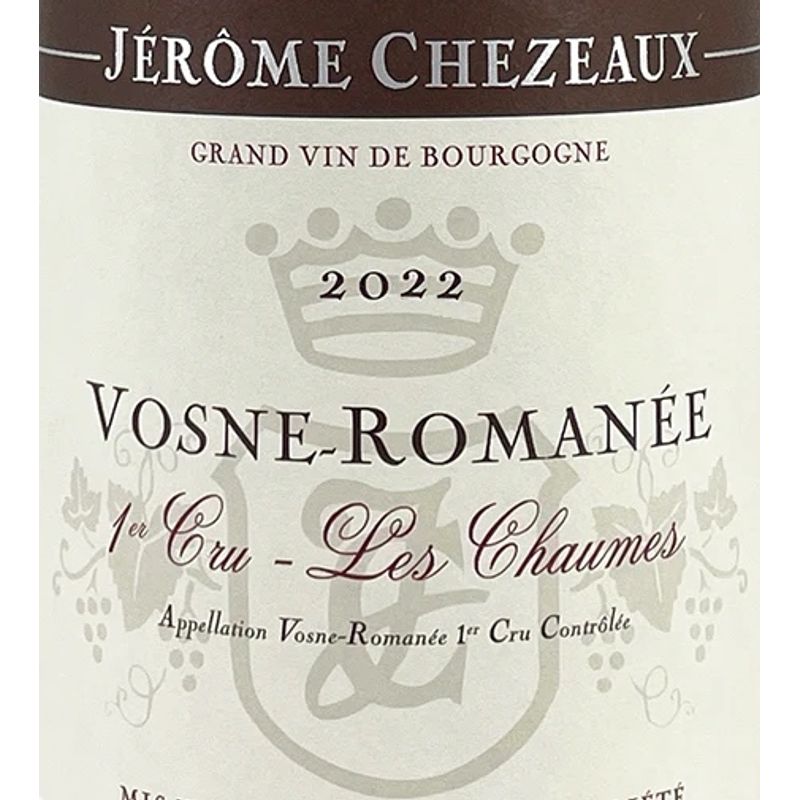 2022 Domaine Chezeaux, Vosne-Romanee Premier Cru, Les Chaumes 6x75cl