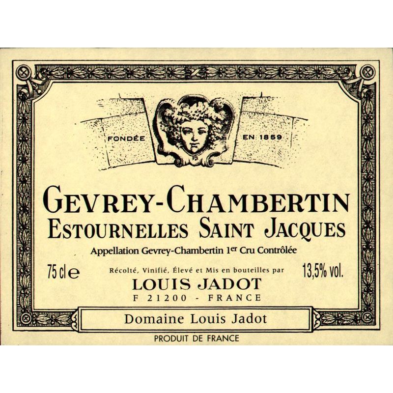 2017 Domaine Louis Jadot, Gevrey-Chambertin Premier Cru, Estournelles-Saint-Jacques 6x75cl