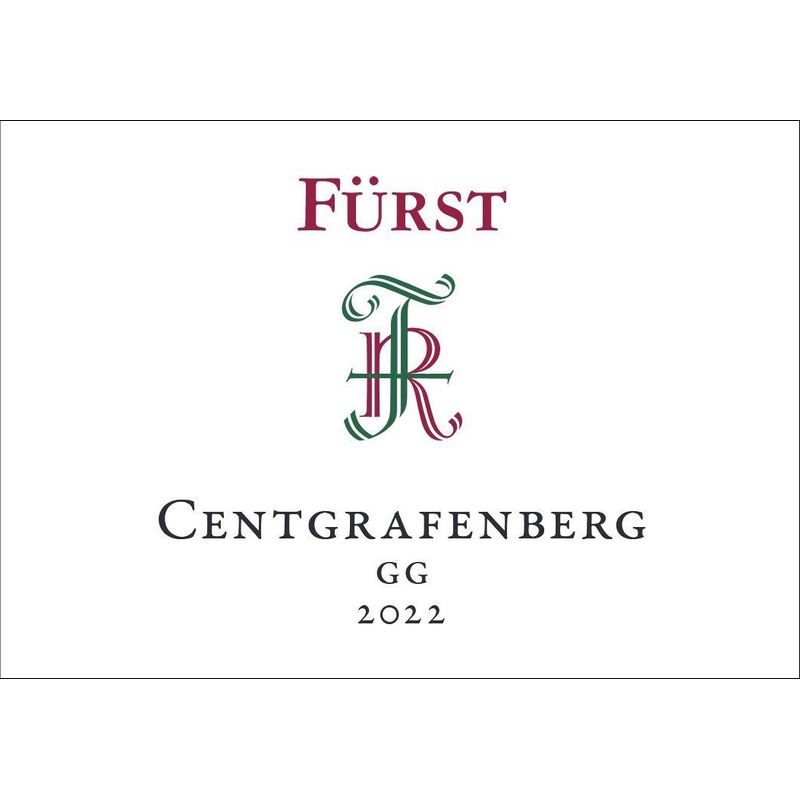 2022 Furst, Burgstadter Centgrafenberg Spatburgunder GG, Franken 6x75cl