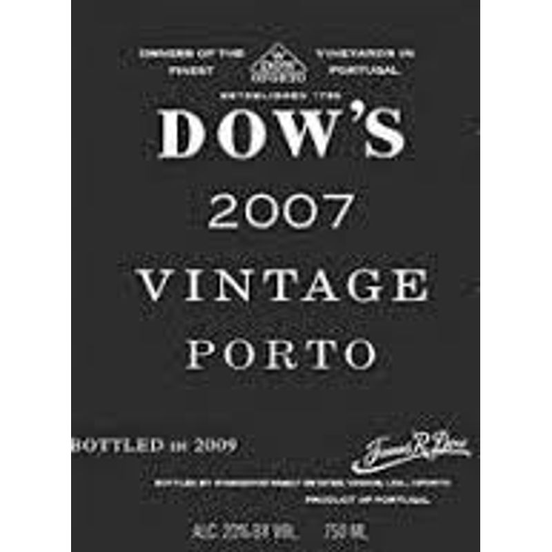 2007 Dow's, Vintage Port 6x75cl