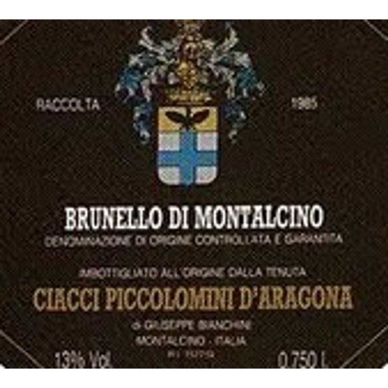 2012 Ciacci Piccolomini d'Aragona, Brunello di Montalcino 6x75cl