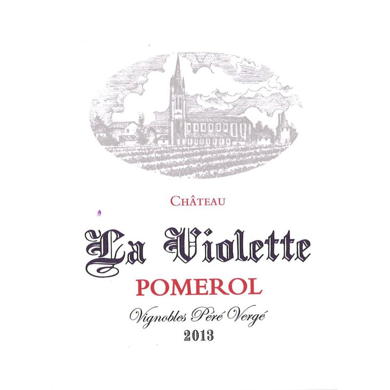 2013 Chateau La Violette, Pomerol 6x75cl