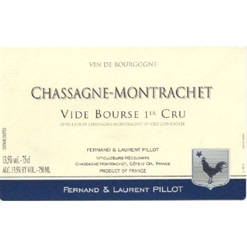 2023 Fernand & Laurent Pillot, Chassagne-Montrachet Premier Cru, Vide Bourse 6x75cl