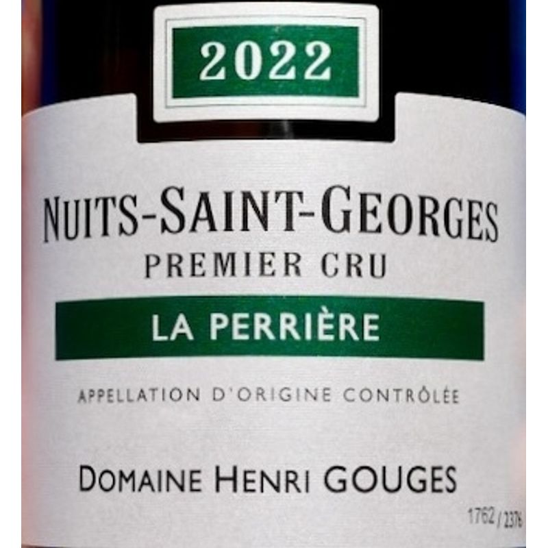2022 Domaine Henri Gouges, Nuits-Saint-Georges Premier Cru, La Perriere 6x75cl
