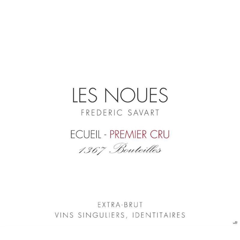 2020 Savart, Les Noues Premier Cru 3x75cl