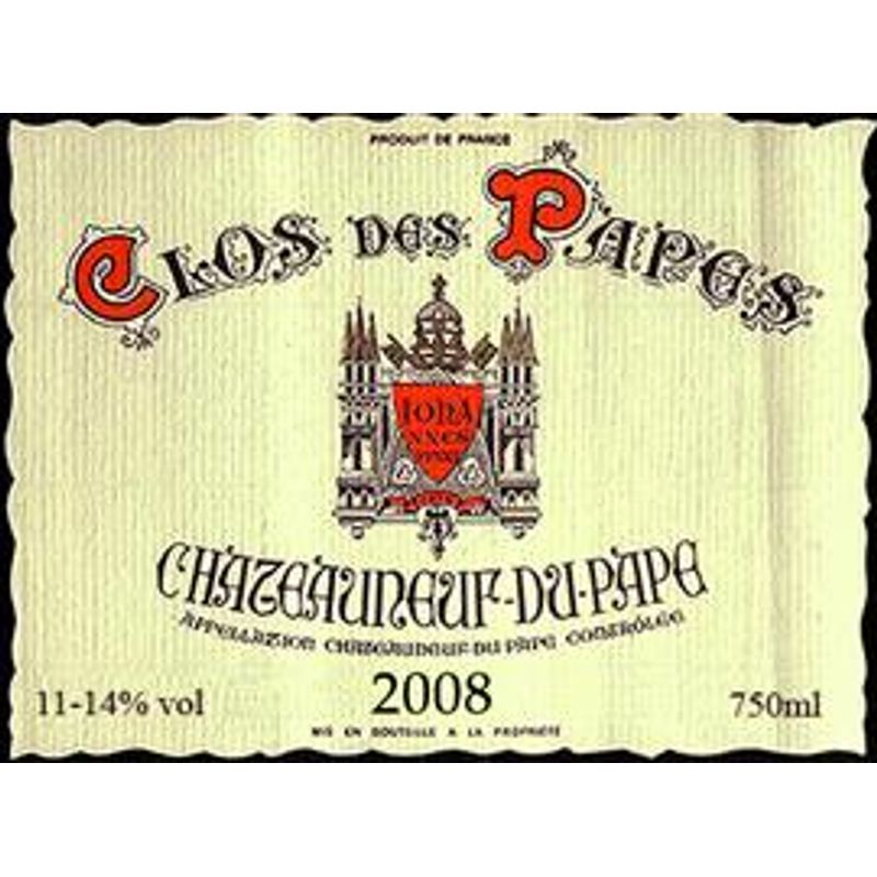 2011 Clos des Papes, Chateauneuf-du-Pape, Rouge 6x75cl