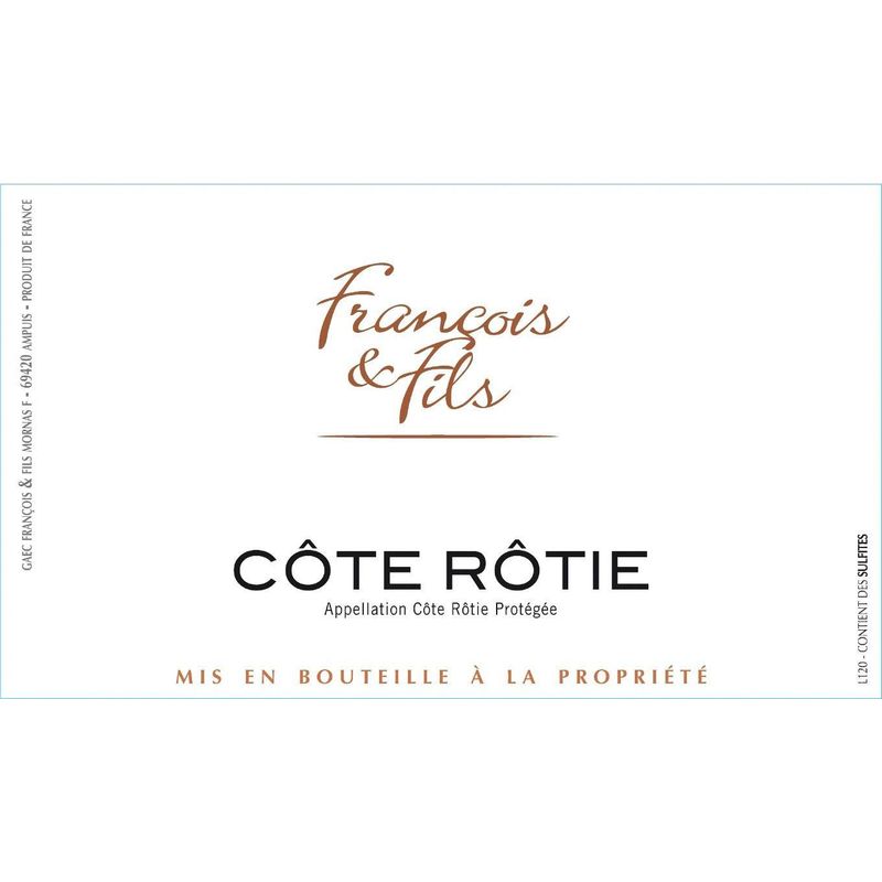 2022 Francois & Fils, Cote Rotie 6x75cl