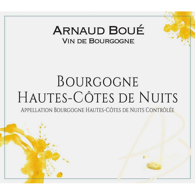 2021 Arnaud Boue, Bourgogne, Hautes Cotes de Nuits Blanc 6x75cl