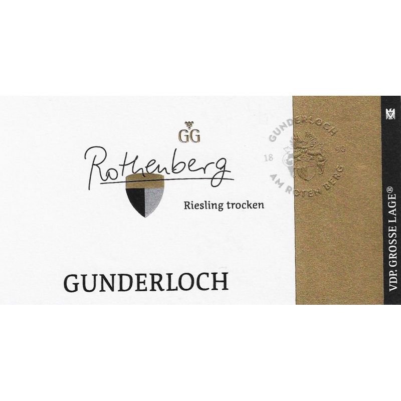 2020 Gunderloch, Nackenheim Rothenberg Riesling GG, Rheinhessen 6x75cl