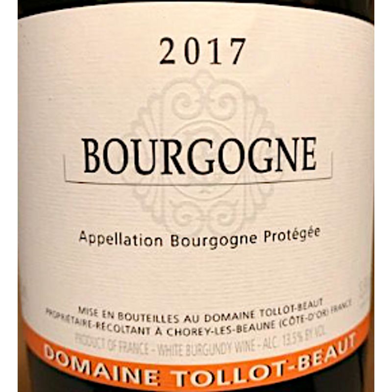 2019 Tollot Beaut, Bourgogne, Blanc 6x75cl