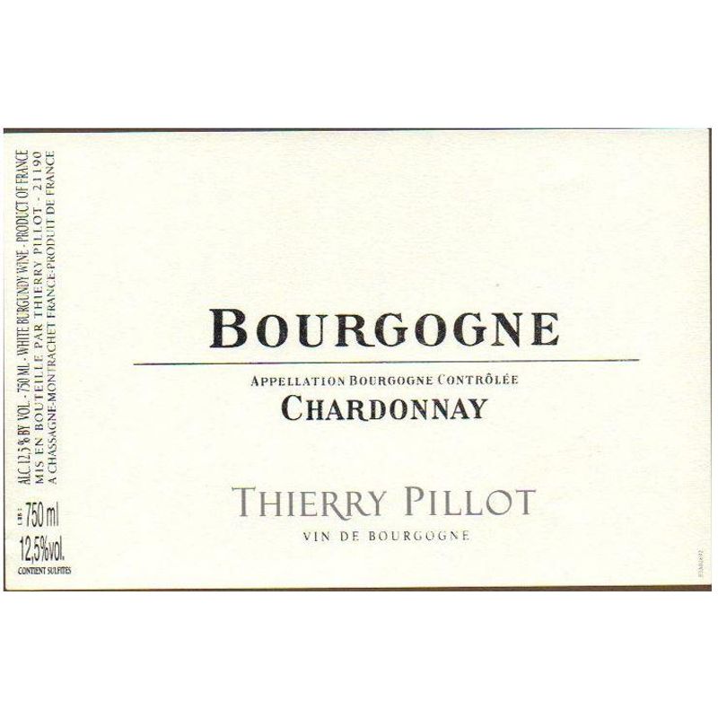 2023 Thierry Pillot, Bourgogne, Blanc 6x75cl