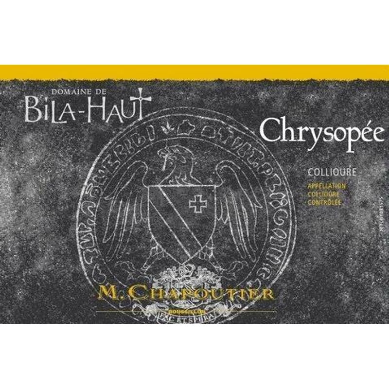 2022 Domaine de Bila-Haut (M. Chapoutier), Collioure, Chrysopee Blanc 6x75cl
