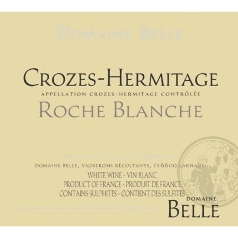 2016 Domaine Belle, Crozes-Hermitage, Roches Blanches Blanc 6x75cl