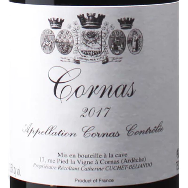 2020 Cuchet Beliando, Cornas 6x75cl