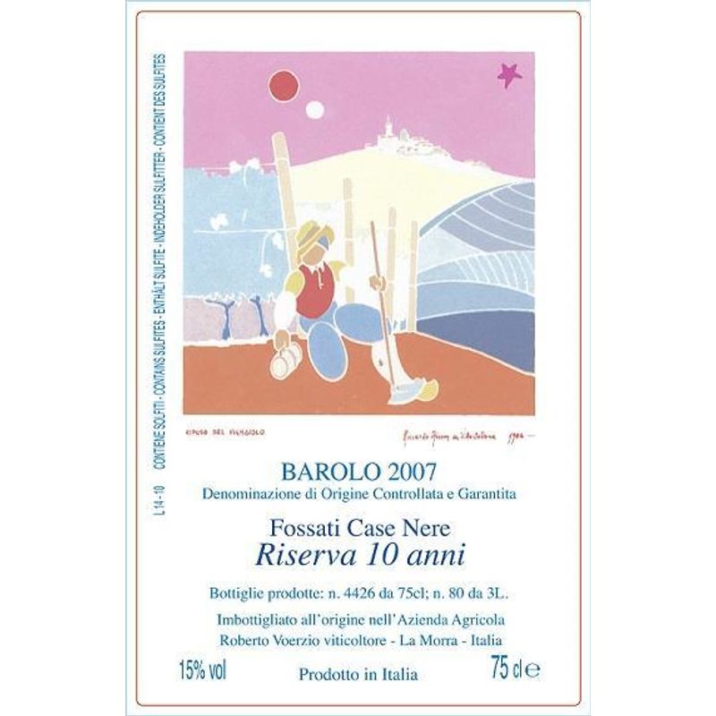 2007 Roberto Voerzio, Barolo, Fossati Case Nere Riserva 10 Anni 3x75cl