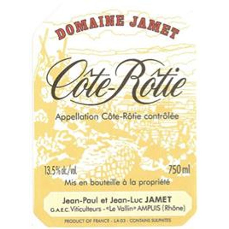 2016 Domaine Jamet, Cote Rotie 6x75cl