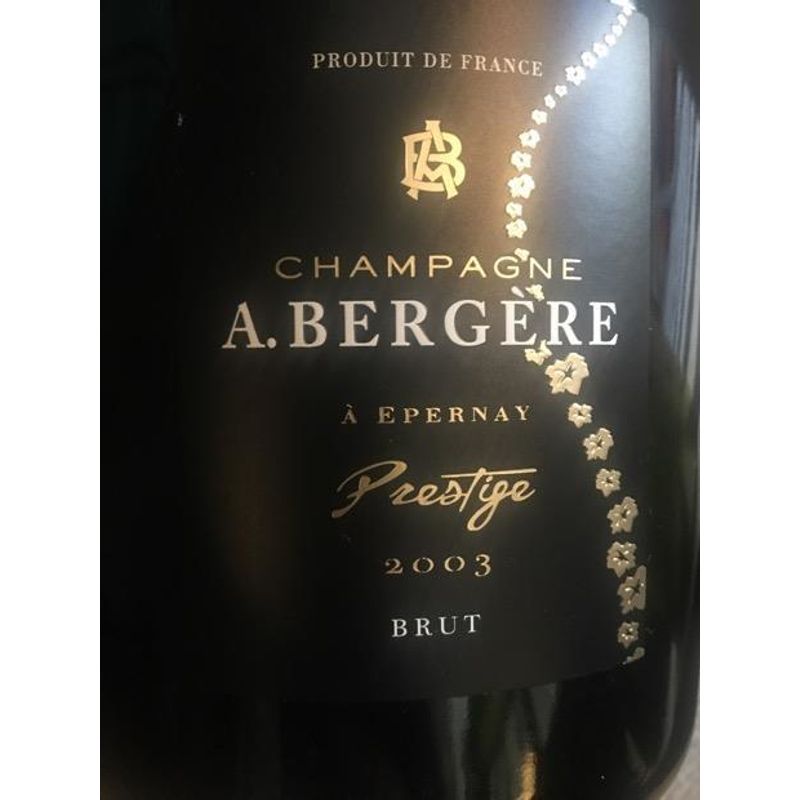 2003 A. Bergere, Prestige Brut 1x150cl