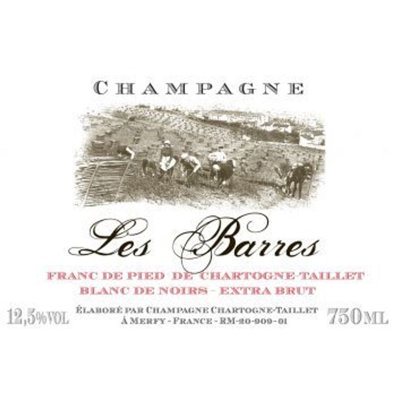 2020 Chartogne-Taillet, Les Barres Extra Brut 6x75cl