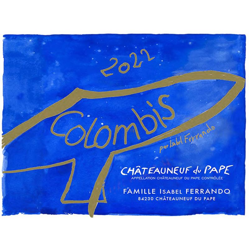 2022 Domaine Isabel Ferrando, Chateauneuf-du-Pape, Colombis 6x75cl