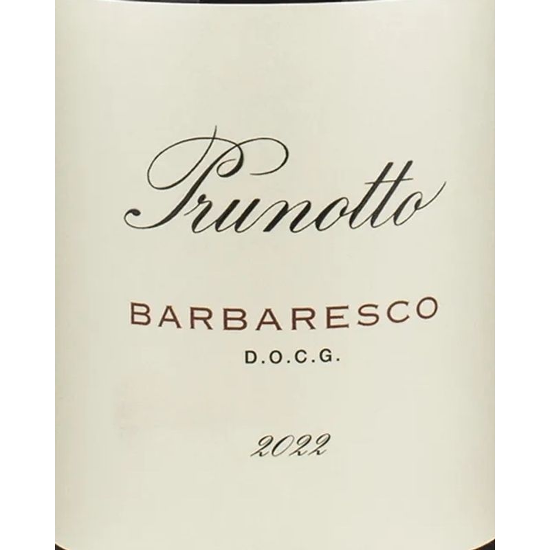2022 Prunotto, Barbaresco 6x75cl