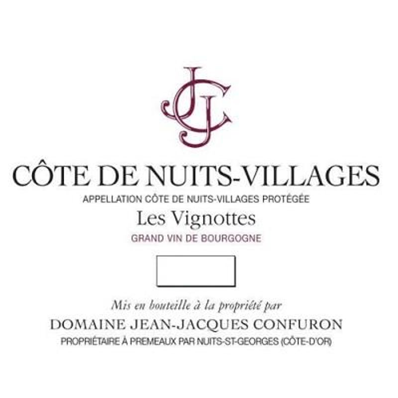 2020 Domaine Jean-Jacques Confuron, Cote de Nuits-Villages, Les Vignottes 6x75cl