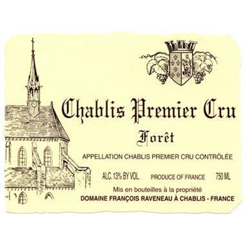 2008 Domaine Francois Raveneau, Chablis Premier Cru, Foret 1x75cl