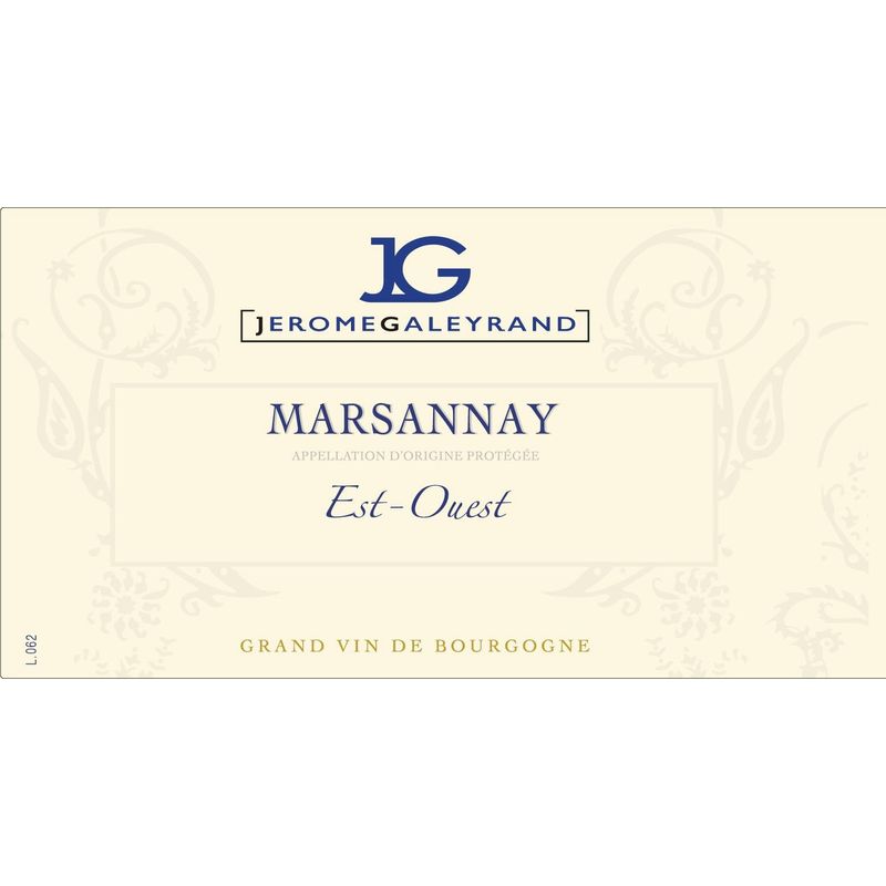 2023 Jerome Galeyrand, Marsannay, Est-Ouest 6x75cl